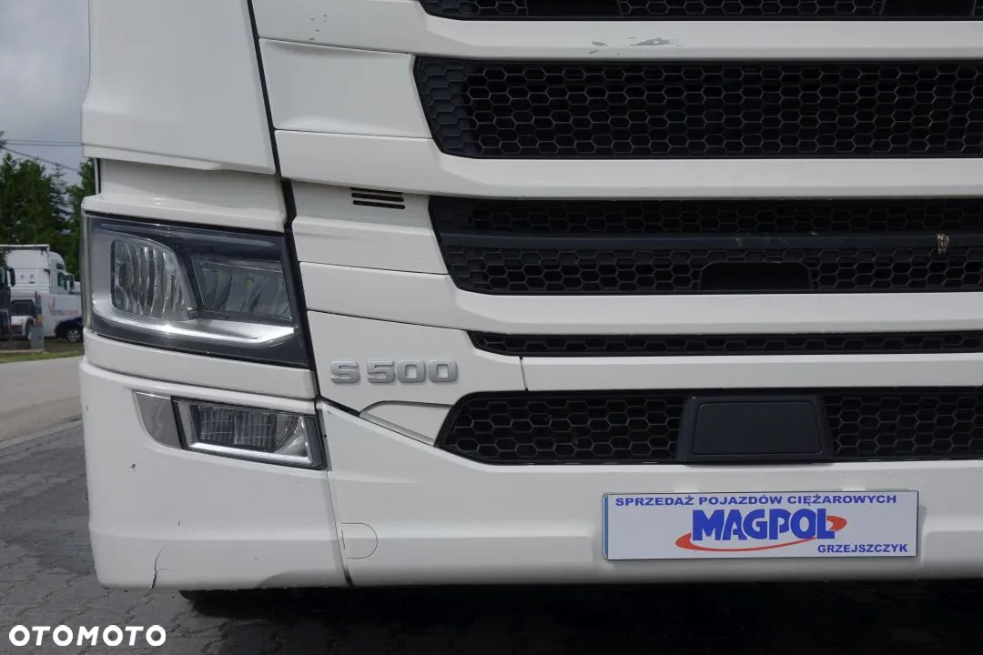 Scania S500 EURO 6 / STANDARD / AUTOMAT / RETARDER / NAVI / LODÓWKA / FULL LED / KLIMA POSTOJOWA / 2 ZBIORNIKI - 10