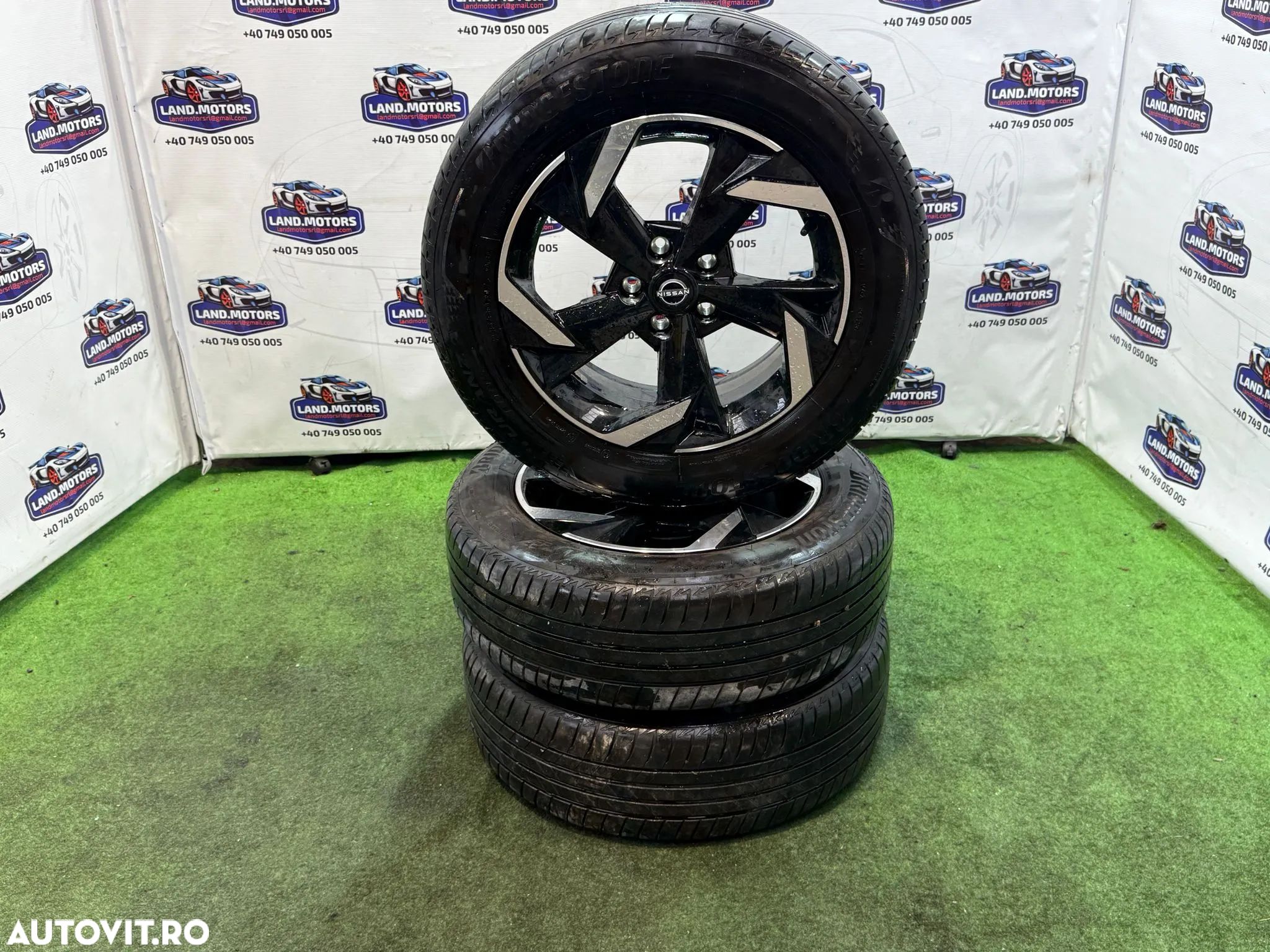 JANTE + CAUCIUCURI 5x114.3 215 / 60 R17 96H (3 BUC.) NISSAN JUKE HYBRID 1.6 BENZINA 2023 2022-2024 - 1