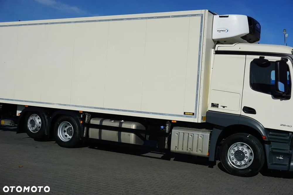 Mercedes-Benz ACTROS / 2540 / ACC / E 6 / ZESTAW PRZEJAZDOWY / CHŁODNIA + WINDA / 38 PALET - 37