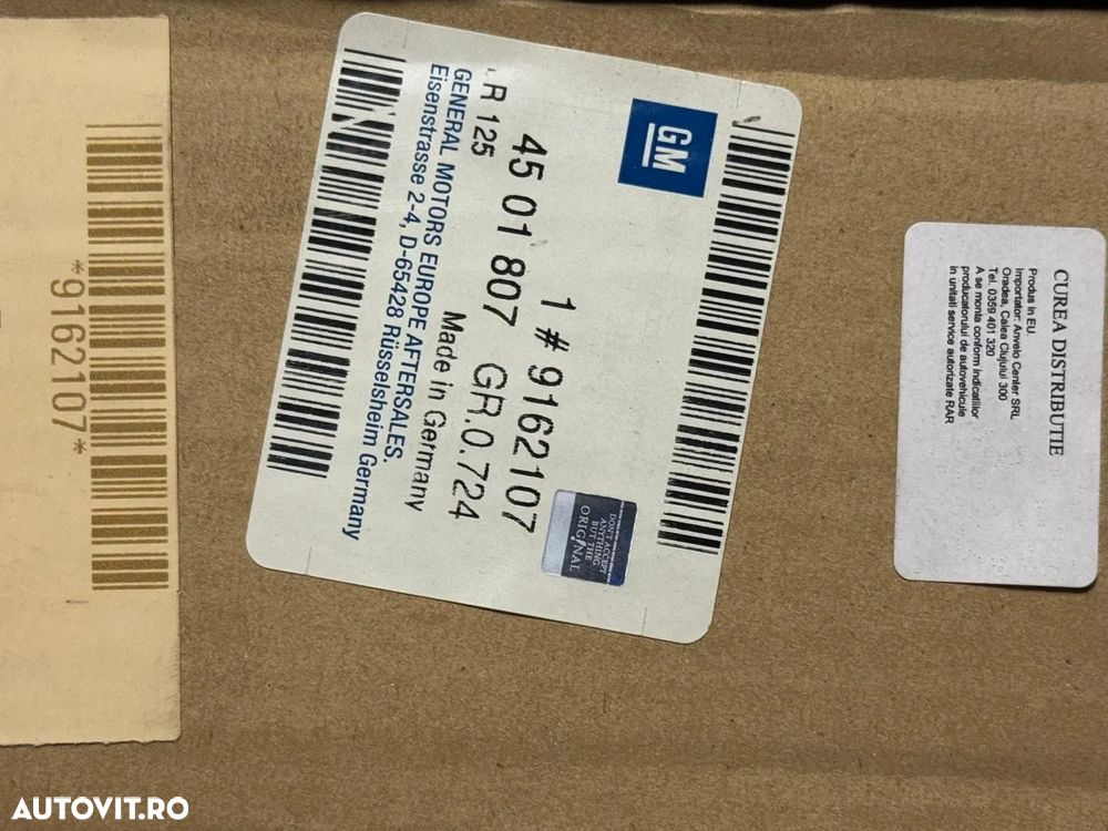 9162107 | Kit Distributie OEM | Opel Movano - 2