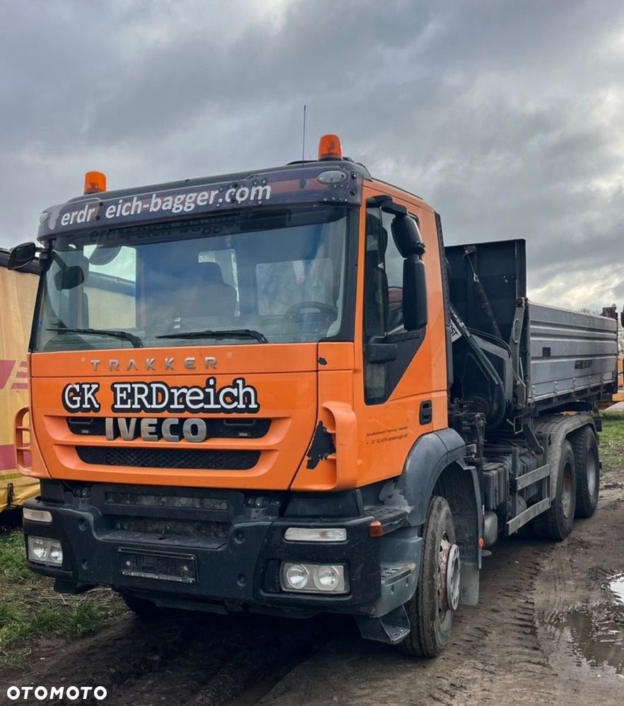 Iveco Trakker 6x4 Hds Hiab 220 Sterowany Radiowo 5-6 Funkcja  Wywrotka Kipper 3 stronny - 5
