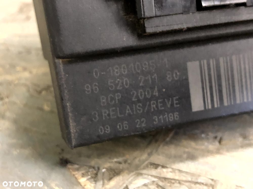 CITROEN PEUGEOT MODUŁ STEROWNIK WENTYLATORA 9652021180 - 3