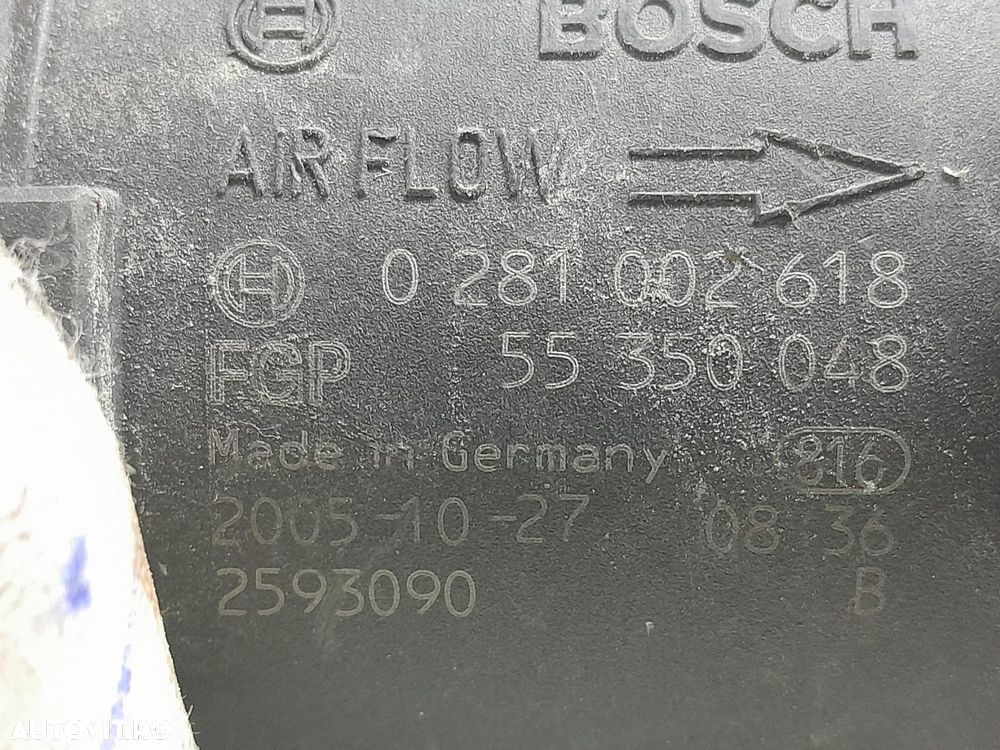 Debitmetru 1.7 cdti z17dth 0281002618 Alfa Romeo 156 932 [1997 - 2007 - 3