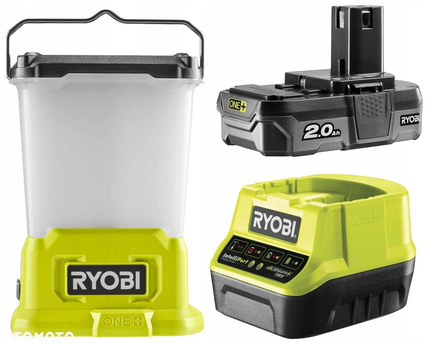 LAMPA LED BIWAKOWA LATARKA 850 Lm RYOBI RLL18 2Ah - 1