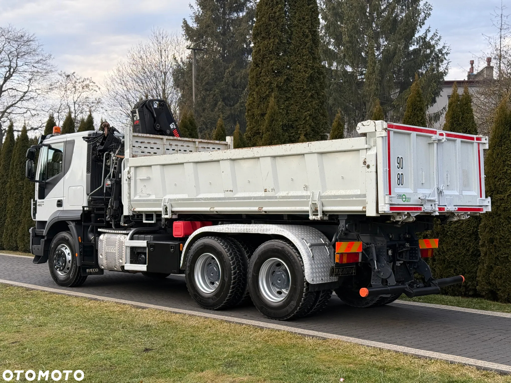 Iveco TRAKKER 450 6X4 PODWÓJNA HYDRO-BURTA HIAB 104 - 7