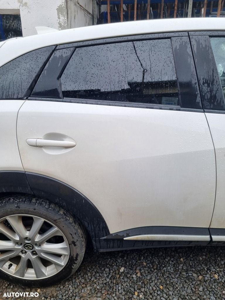 Usa Dreapta Spate Mazda CX - 3 2015 - 2018 SUV 4 Usi Alb (1276) - 1
