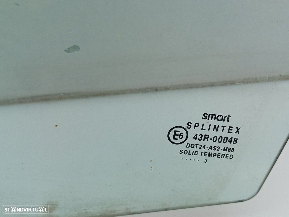 Vidro porta frente esquerda SMART City-Coupé (450) - 2