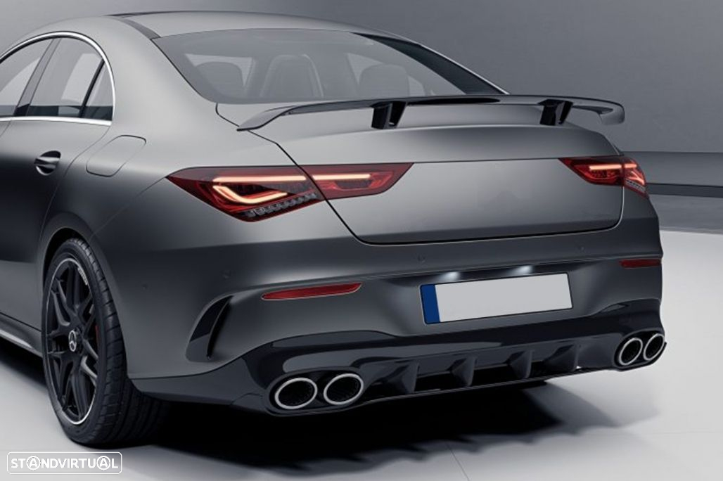 Difusor com Ponteiras Mercedes CLA W118 C118 (2019 a 2022) - 11