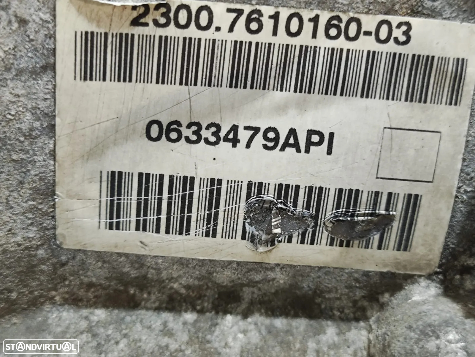 Caixa de Velocidade Manual MINI CLUBMAN R55 1.6D 16V 112CV N47C16A API 0633479API 23007610160 7610160 GS6-53DG-API GS653DG COOPER R56 COOPER R57 CABRIO R60 COUNTRYMAN - 7