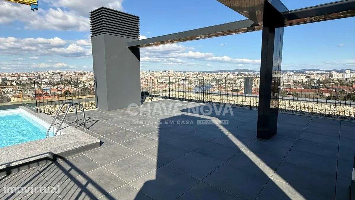 Apartamento T0 Novo com Varanda e com piscina | Santa Marinha, Gaia - Grande imagem: 2/10