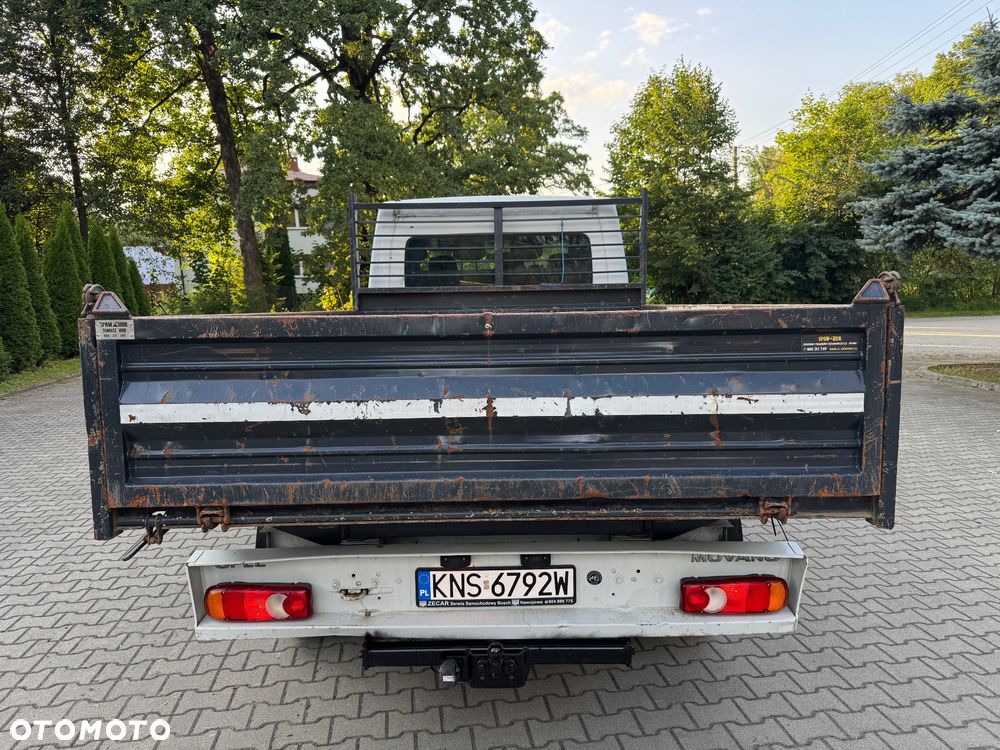 Renault MASTER 2,3 DCI WYWROTKA 3 STRONY DUBEL KABINA 7 OSÓB FV 23 % MOVANO KIPER SKRZYNIA BRYGADOWY - 6