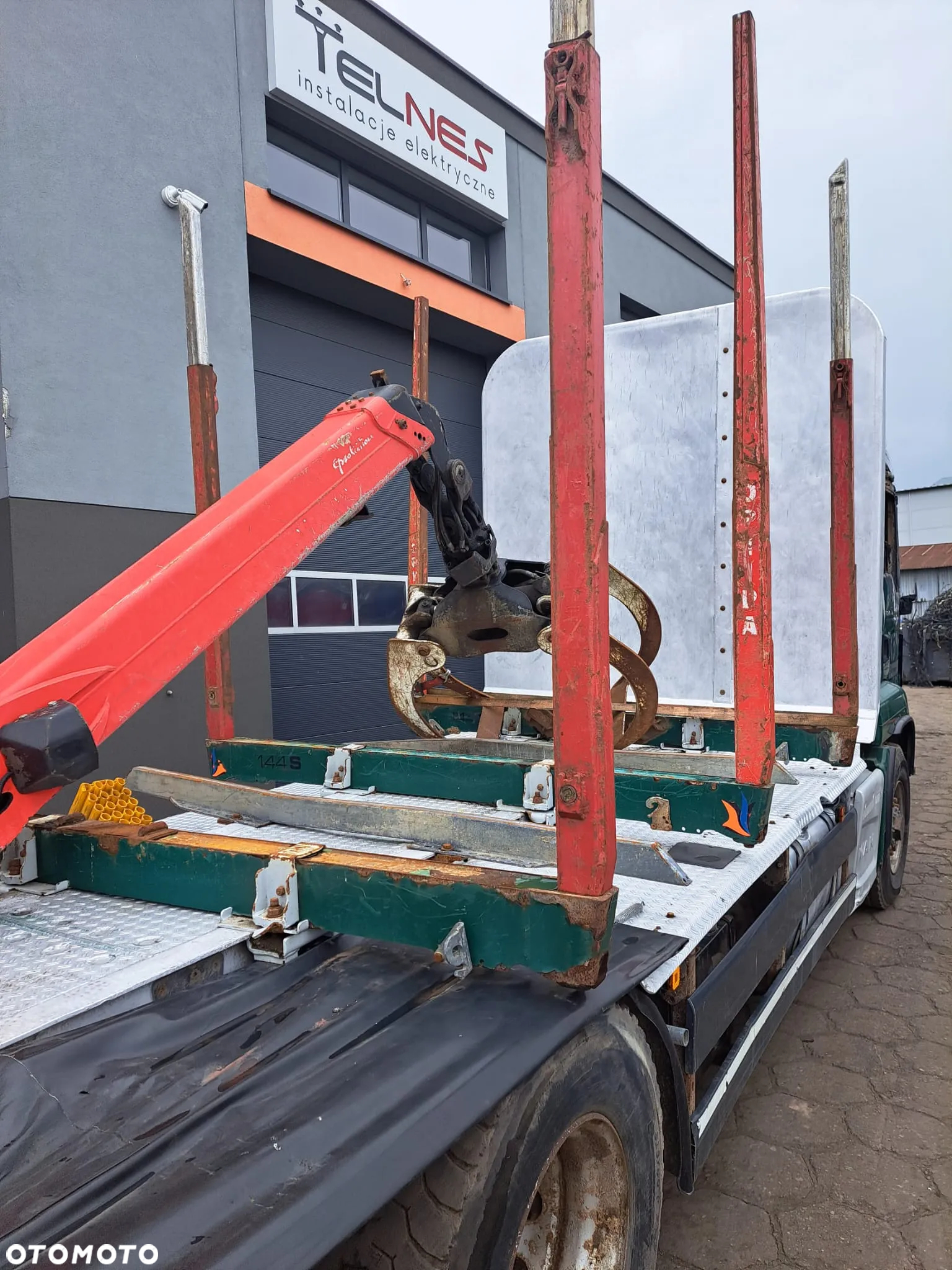 ZABUDOWA DO DREWNA + HDS PALFINGER EPSILON M120Z79 - 21