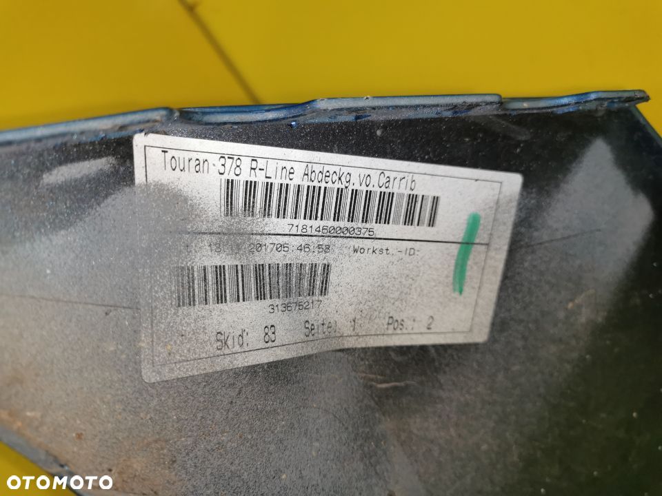 VW TOURAN III R-LINE 15- ZDERZAK PRZOD 5TA807221M - 6