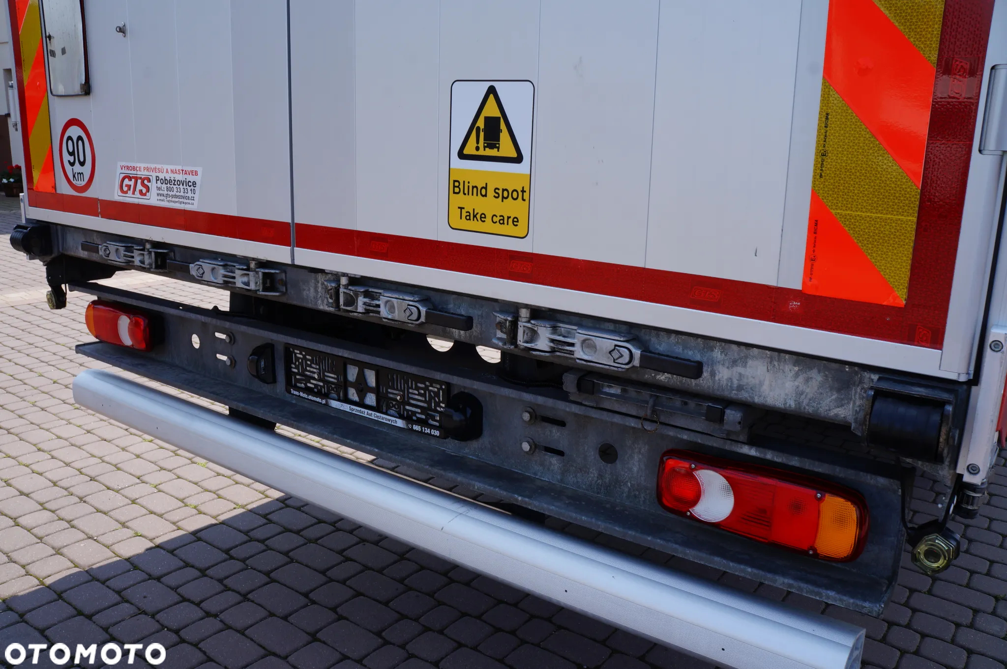 DAF LF 290 EURO 6 FIRANKA DŁ. 8.6m 21 PALET ŁAD 8.250 KG - 7