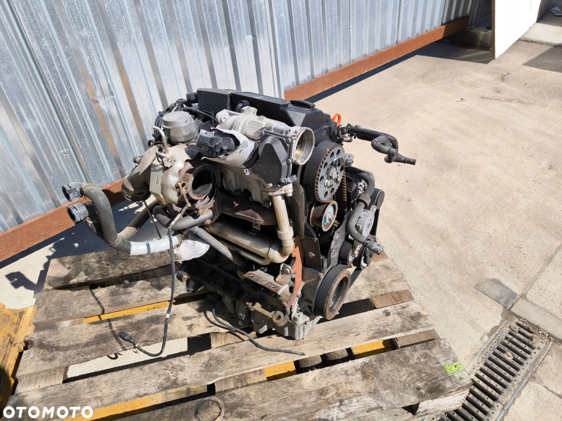 SILNIK KOMPLETNY AUDI VW SEAT SKODA 1.9 TDI BLS ORYGINAŁ ! - 4