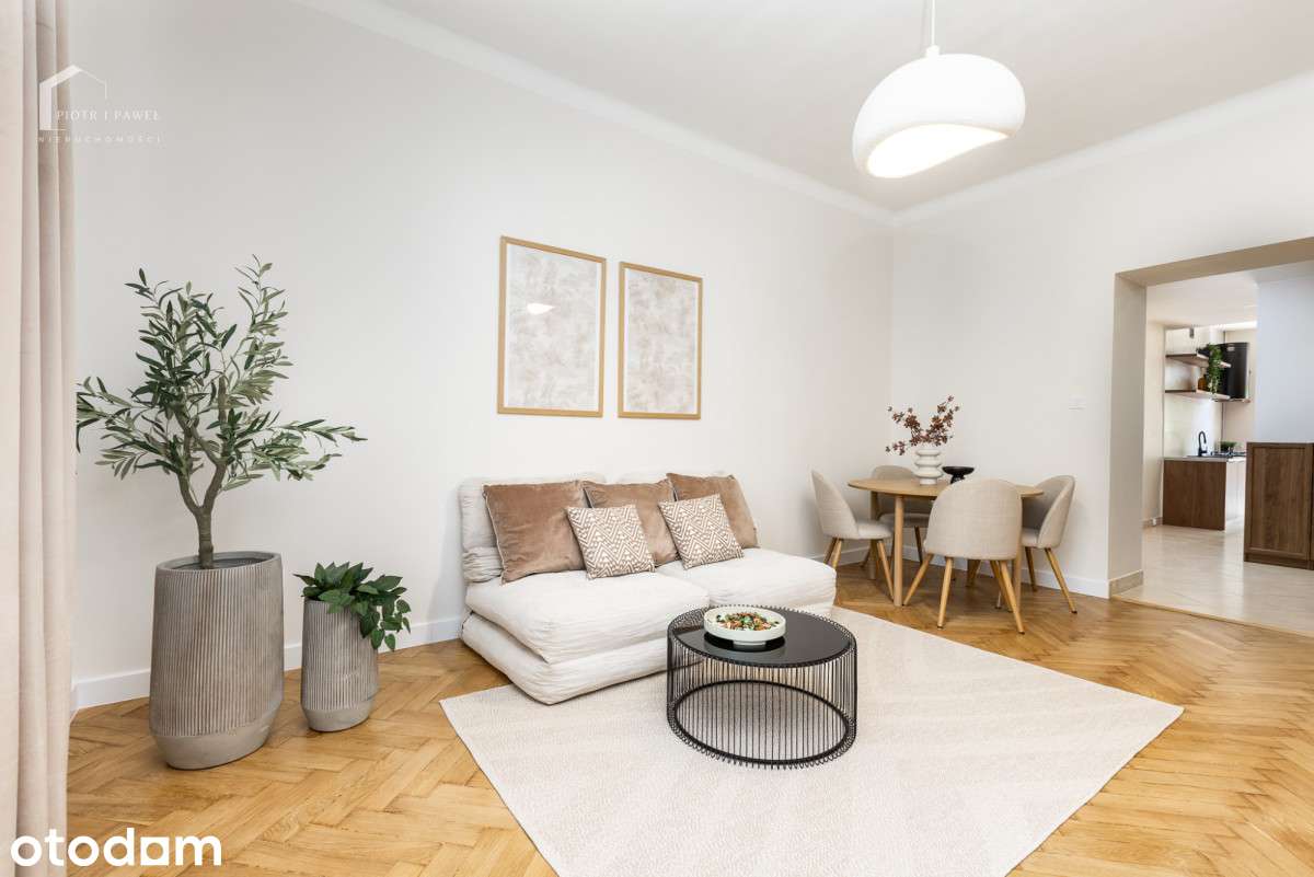 75 mkw po remoncie! 3 pokoje z balkonem I piętro!