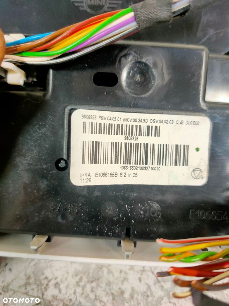 panel nawiewu mini cooper countryman 9806926 - 3