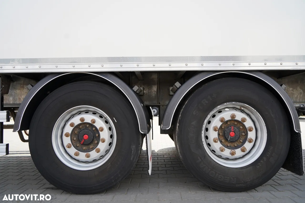 Fruehauf CONTAINER / KOFFER / 2 AXE / SAF / 2021 / PODEA FOARTE REZISTENTĂ: ȘINĂ - 23