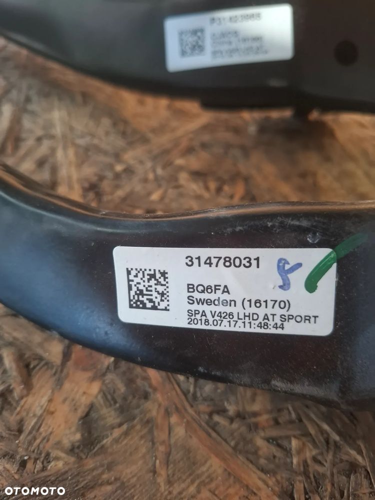 Volvo XC60 II pedał hamlca pirotechniczny 31423965  31478031 - 4