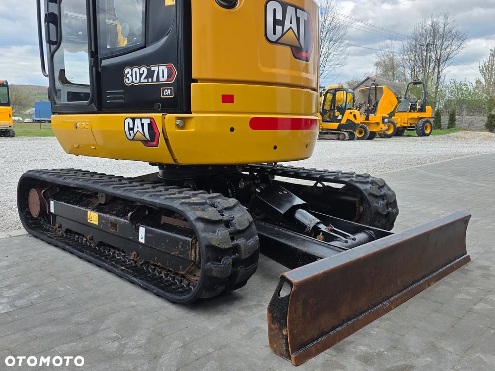 Caterpillar CAT 302.7 D CR mini koparka szybkozłącze 3 łyżki piękna serwisowana 1 wł JCB sprowadzona - 13