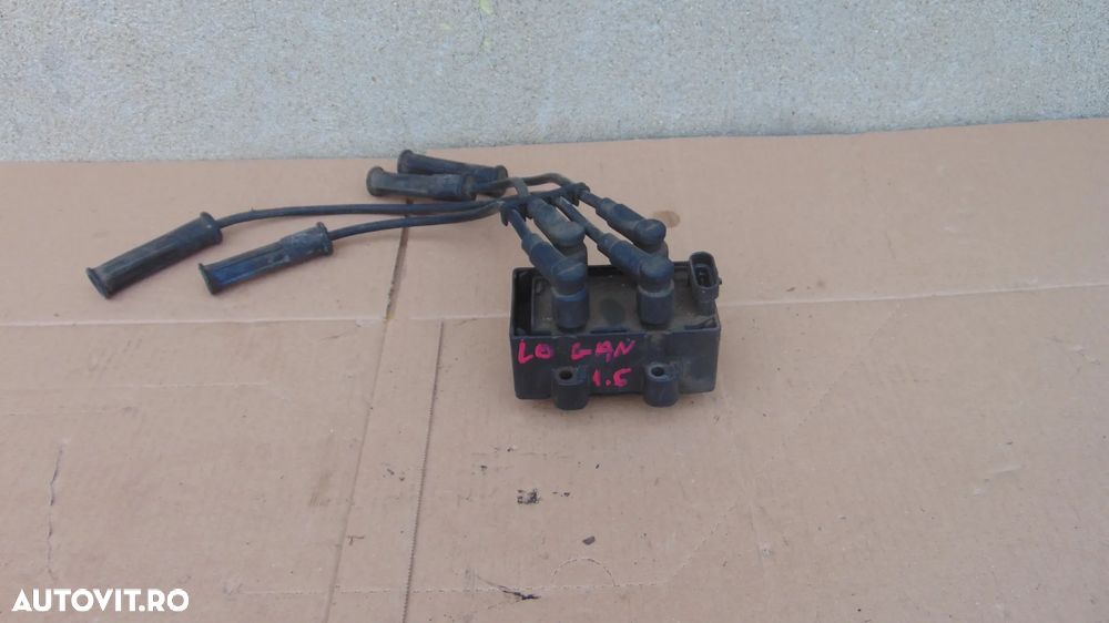 Bobina inductie Dacia Logan,Clio,Laguna 2,Kangoo 1.6 benzina an 2004 cod 7700873701 - 1