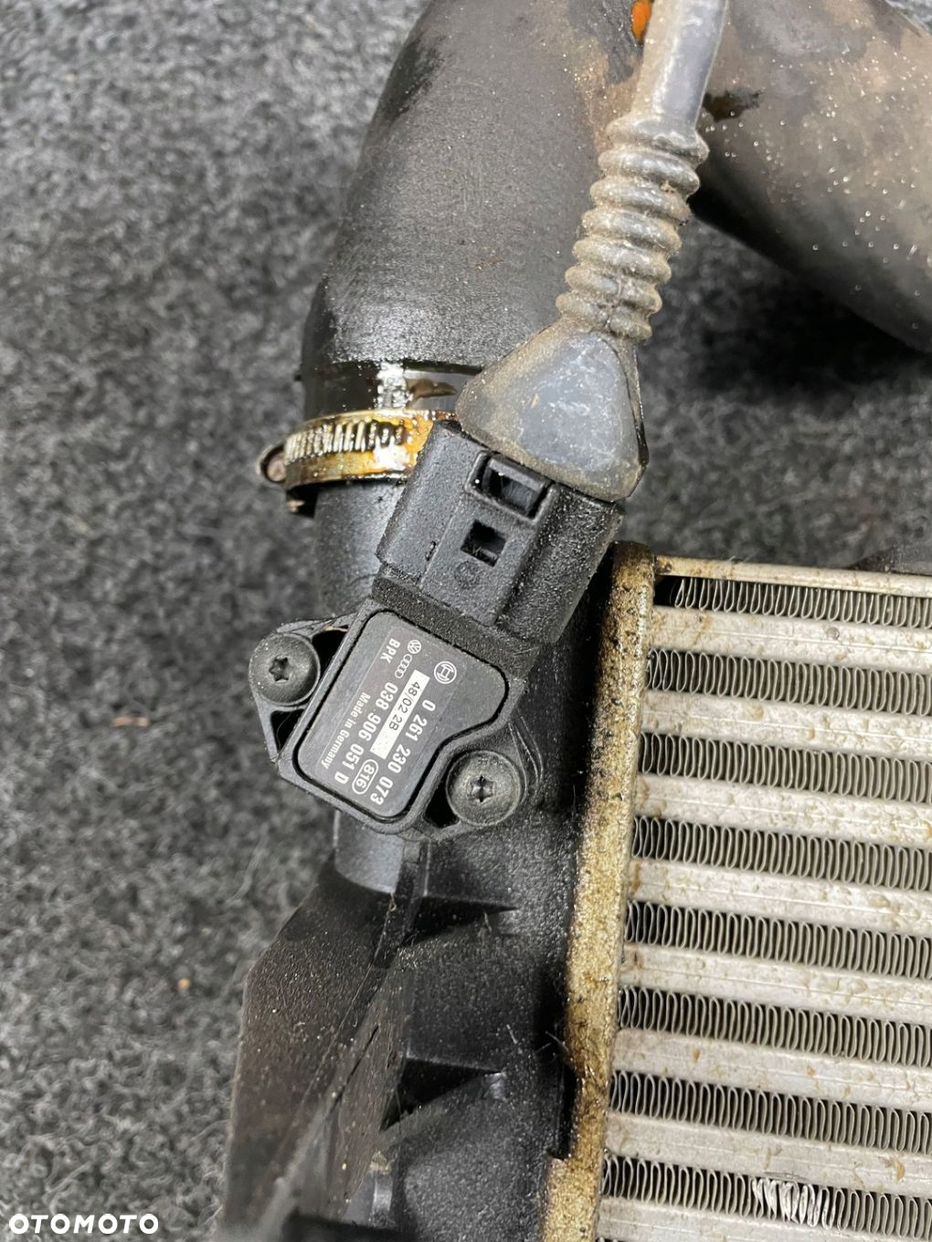audi a4 b6 1.8t intercooler chłodnica powietrza zamiennik - 2