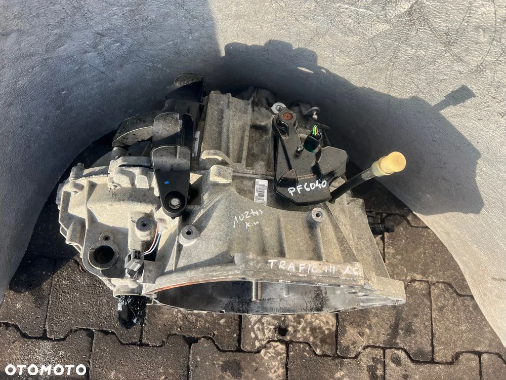 SKRZYNIA BIEGÓW PF6040 1.6 DCI RENAULT TRAFIC III SUPER STAN Z AUTA 102 TYS KM - 1