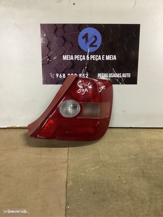 Farolim traseiro direito honda civic de 2003 - 1