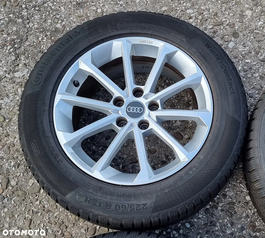 4x koła opony felgi zima Audi A6 A7 A4 A5 VW Seat Skoda Continental WinterContact TS 850 P 225/60/17 225/60R17 5x112 - 3