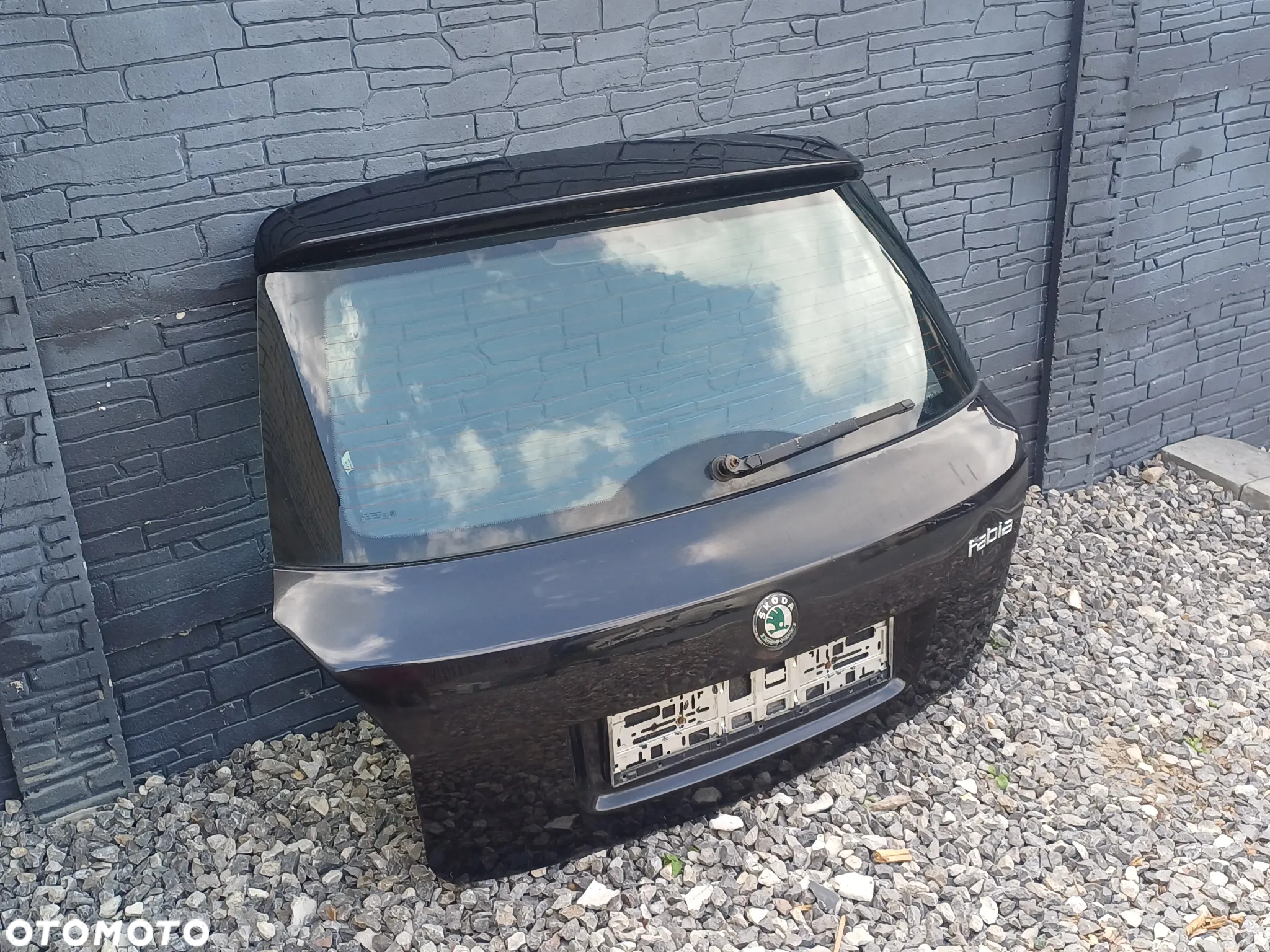 KLAPA BAGAŻNIKA SKODA FABIA II 2 9910 HB 07-10 - 2