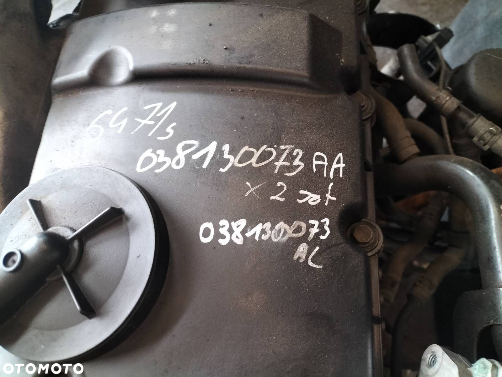 SILNIK DIESEL + POMPOWTRYSKI TURBO PASSAT B5 1.9 TDI AWX 038130073AA - 8
