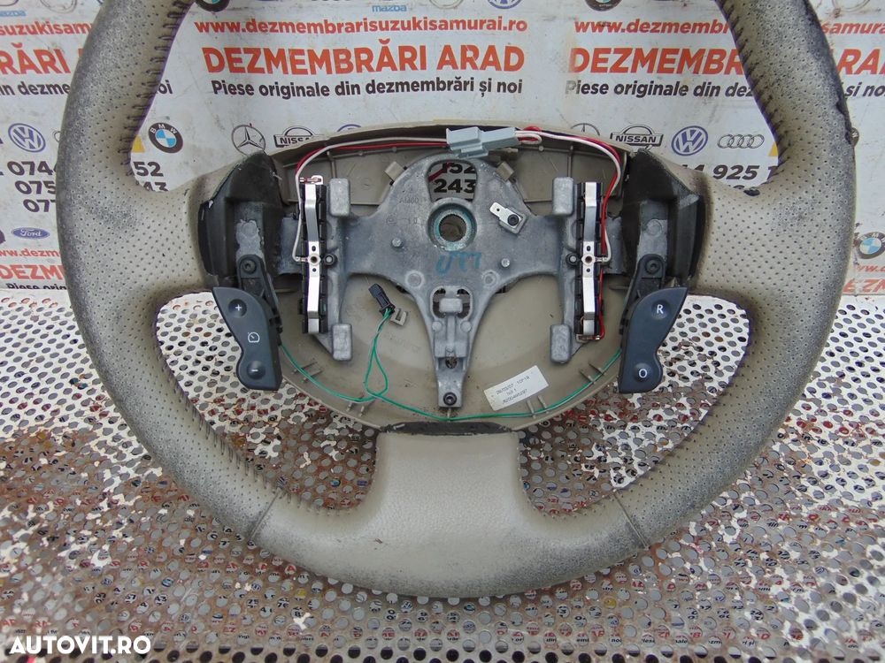 Volan cu comenzi Renault Scenic 2 an 2003-2009 comenzi vola scenic 2 megane 2 - 3