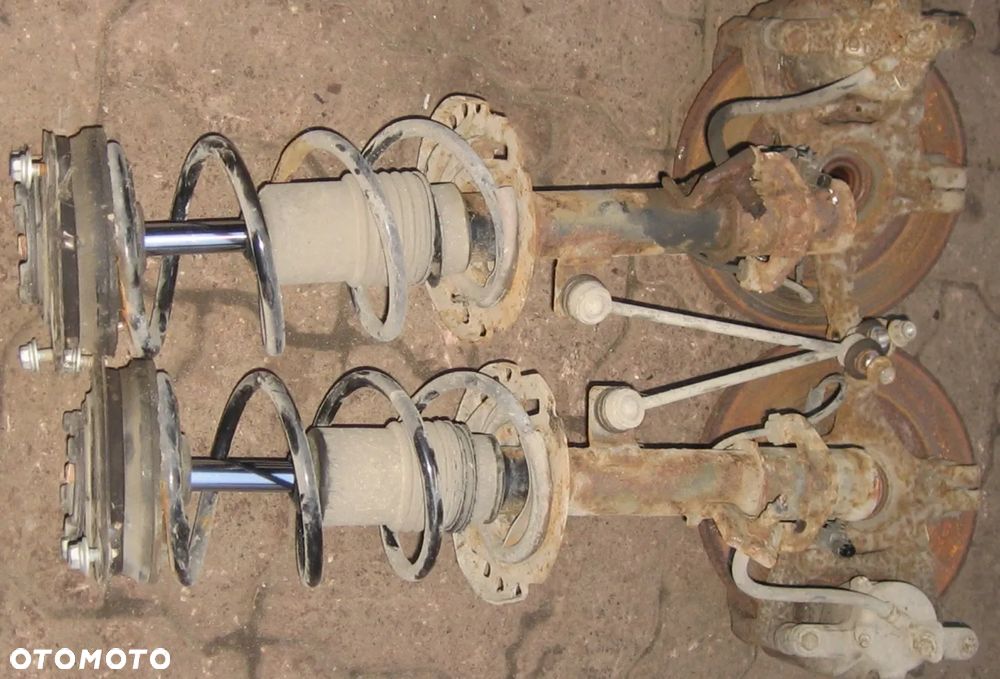 amortyzator sprężyna zwrotnica zacisk MICRA K12 1.2 16V - 3