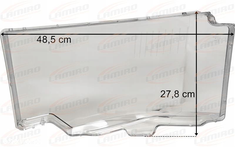 RENAULT GAMA T SZKŁO REFLEKTORA PRAWE KLOSZ LAMPY PRZEDNIEJ - 2