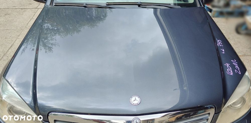 MERCEDES C-KLASA W204 11R MASKA POKRYWA SILNIKA KOL. 755 - 1