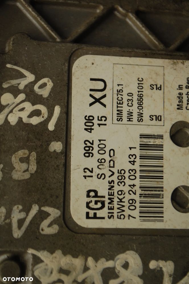 STEROWNIK SILNIKA 12992406 OPEL ASTRA III H 1.8 ZAFIRA B - 3