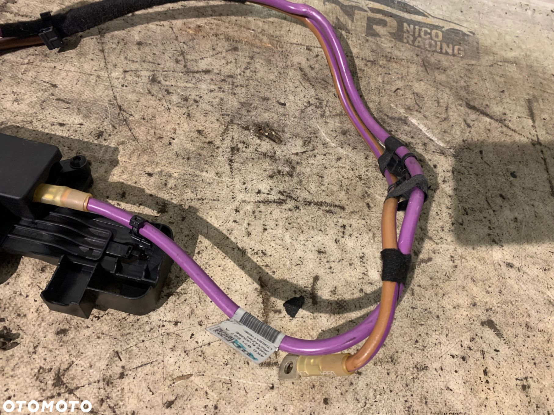 PRZEWÓD KABEL ZASILAJĄCY AUDI A6 C8 A7 C8 4K0907334 - 4