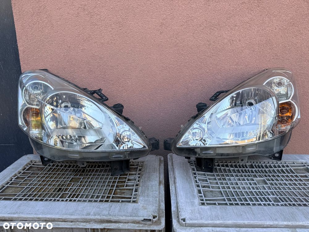 Lampa przednia PEUGEOT PARTNER 3 III KOMPLET EUROPA ORYGINALNE VALEO - 1