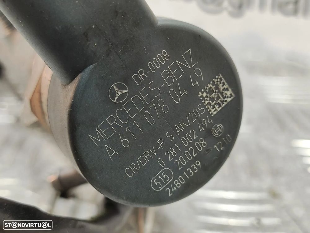 Régua de injeção Bosch Mercedes CLK W209 220 CDI - 5