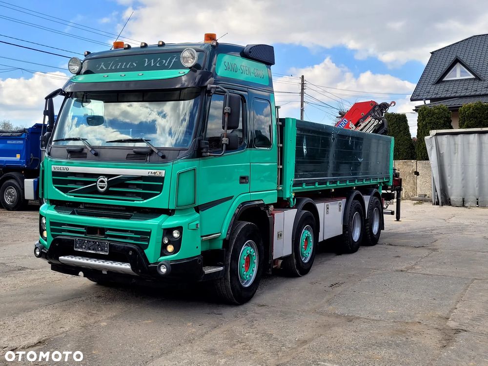 Volvo FMX 460 8x4 HMF 2120 Kiper Bordmatik - 3