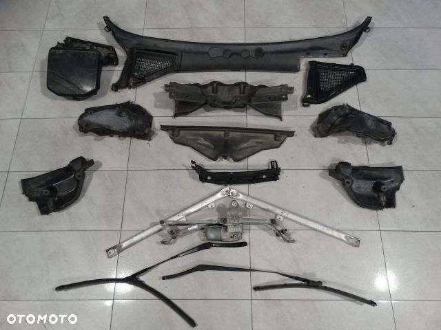 BMW X3 F25 Euro podszybie osłony wyciszenie osłona ściany grodziowej filtr pyłkowy rozpórki mech. wycieraczek - 1