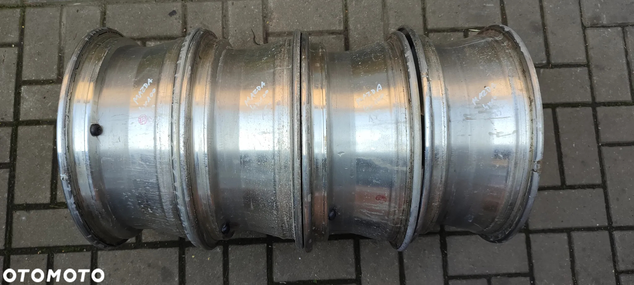 FELGI Aluminiowe 4x100 6Jx15 CALI MAZDA fi 54 TOYOTA KIA NISSAN KOMPLET 4 SZTUKI ENKEL - 10