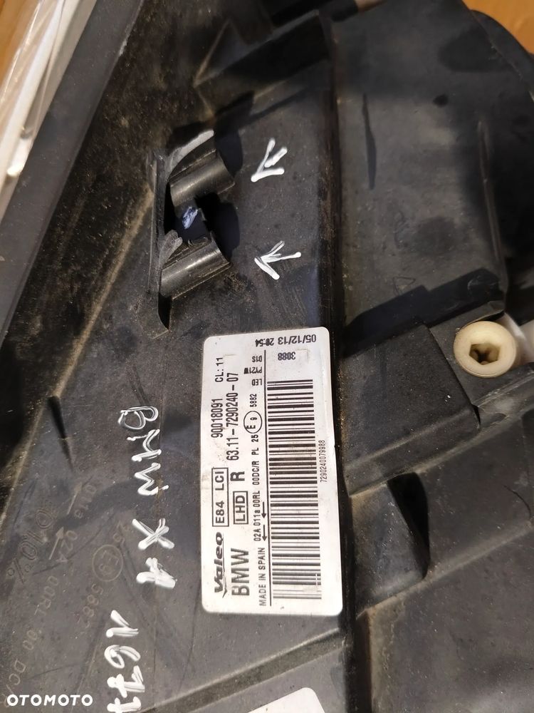 Lampa prawy przód BMW X1 Europa - 10