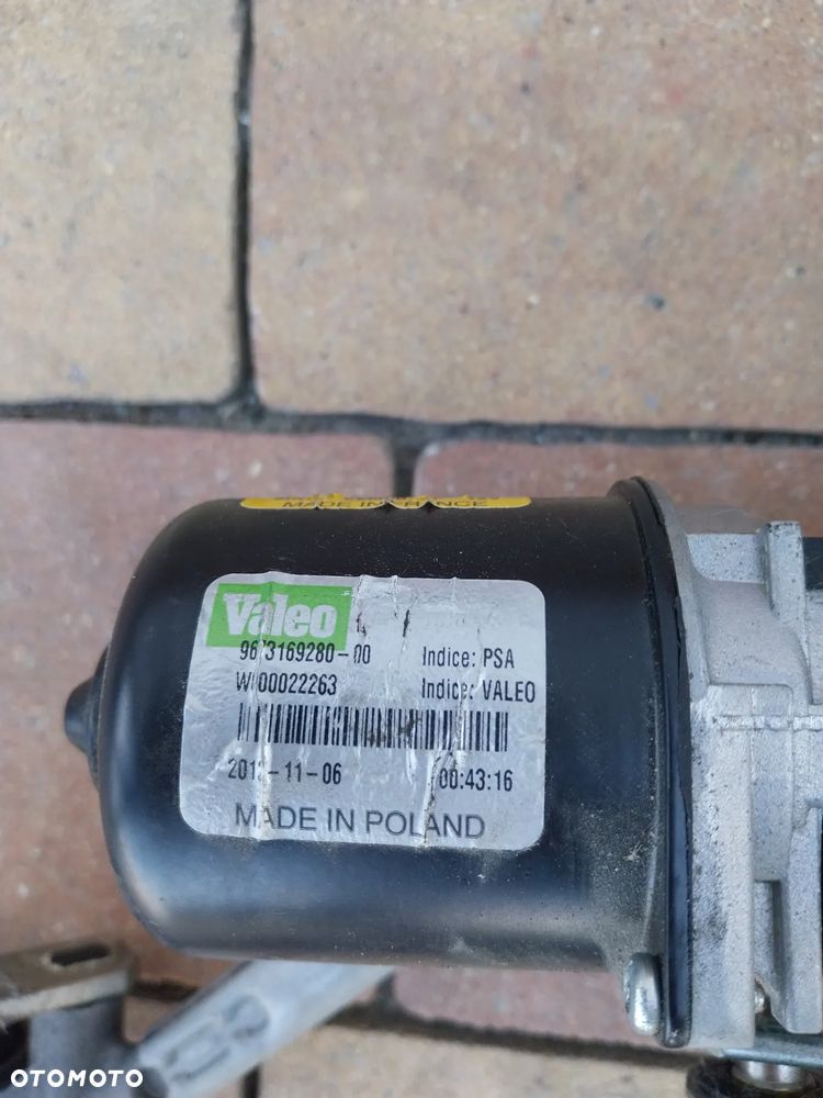 Mechanizm wycieraczek Citroen C3 Picasso 2012 r lift 963169280 - 3