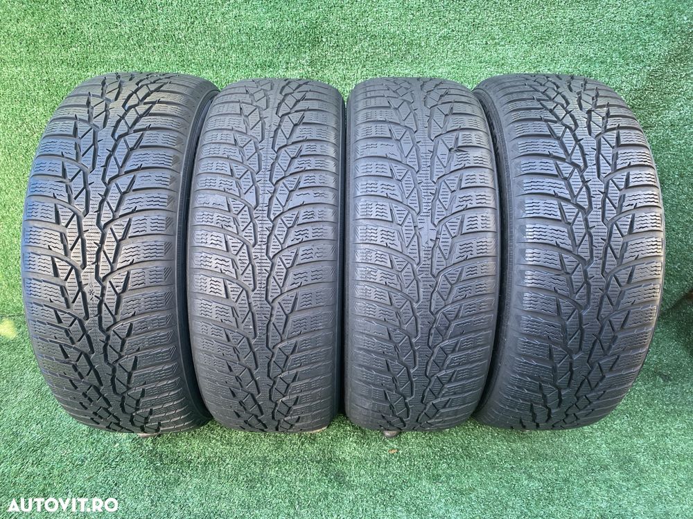 Set 4 anvelope Iarna 195 55 R16 91H XL Nokian WR D4 Profil 3,9-6,3mm - 1