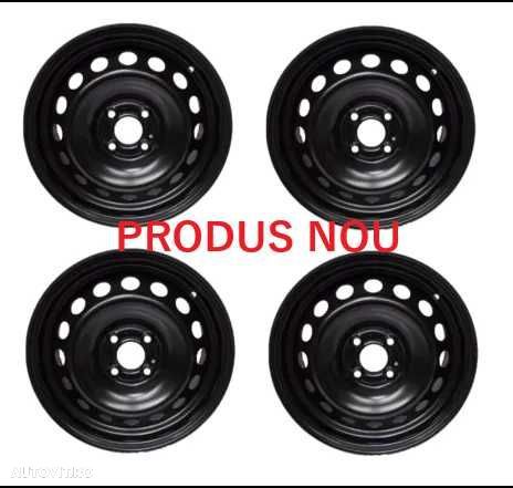 Set 4 jante tabla ORIGINALE Dacia Logan 2 / Logan 3 403004399R - 1