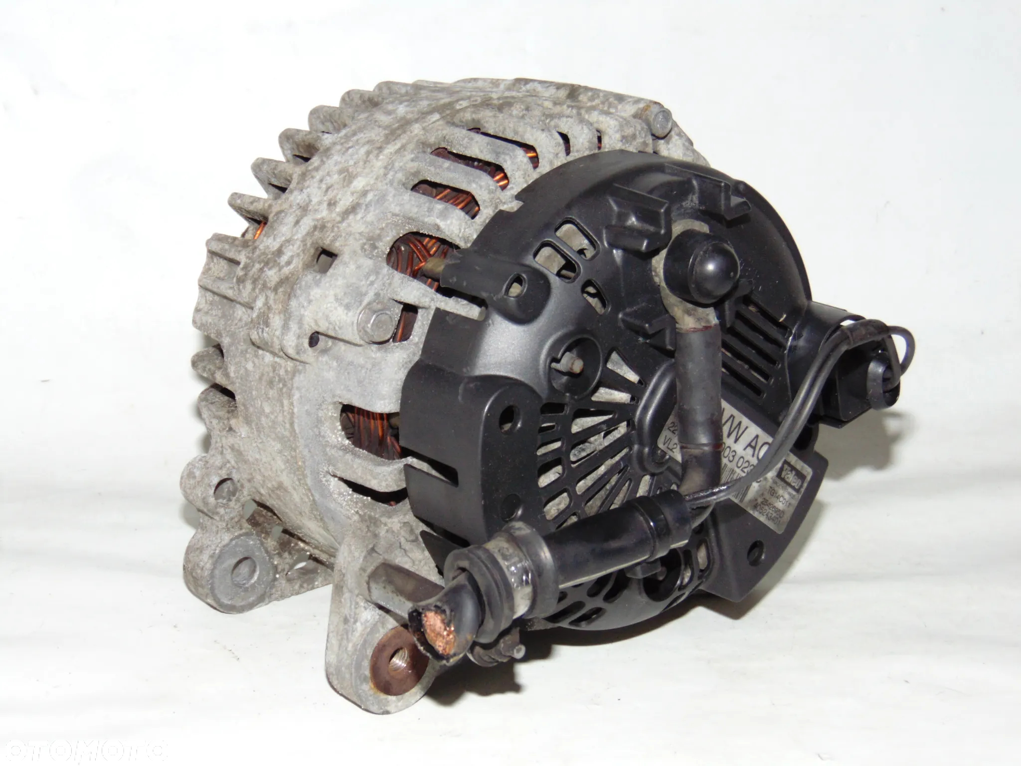 ORYGINAŁ alternator 06F903023C 140A Audi A4 B6 Skoda Superb Octavia 2 II VW Volkswagen Golf 5 V 6 VI Plus Passat B6 Touran Sharan Seat Alhambra diesel 1.9 2.0 TDI - 5