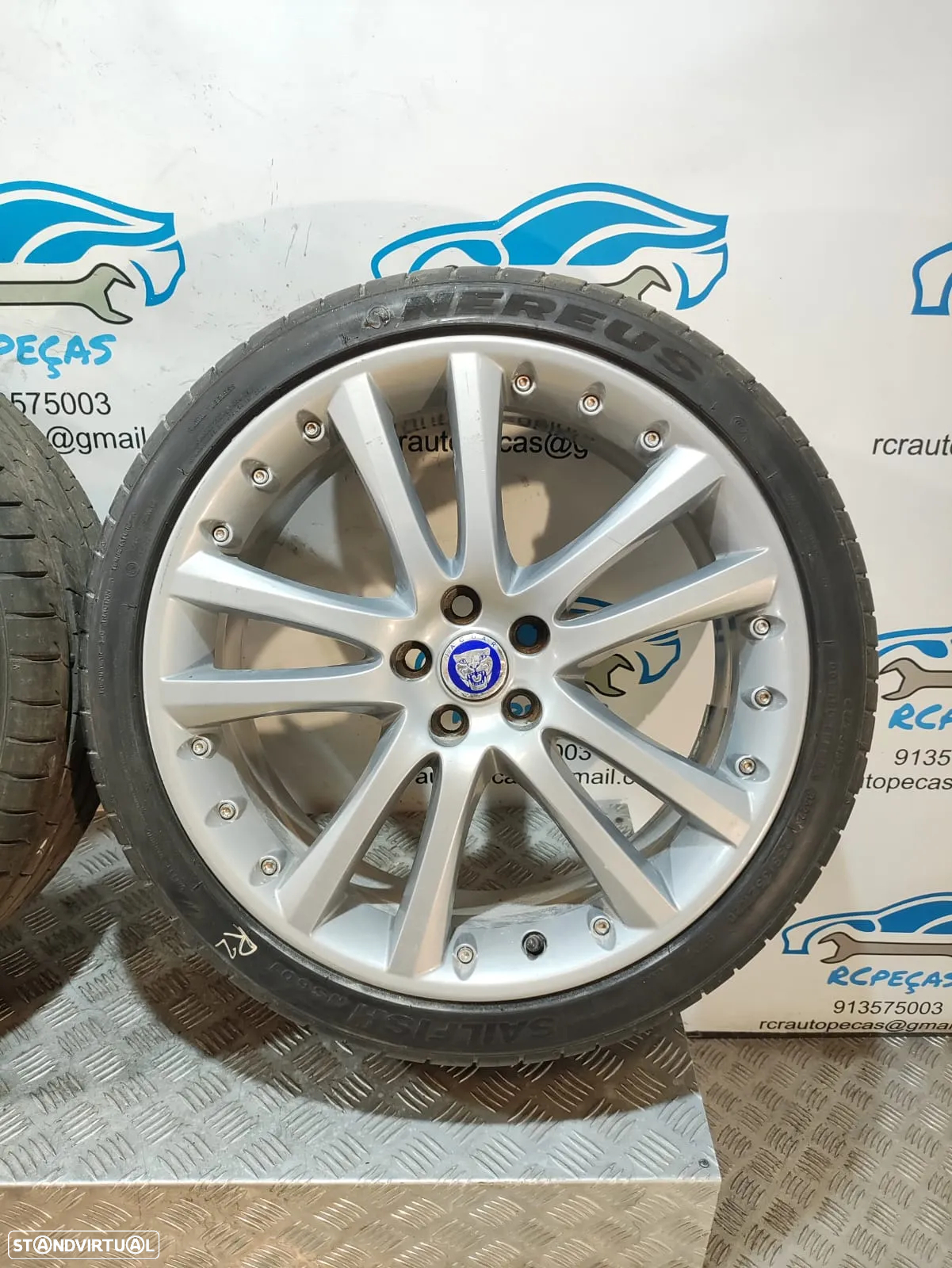 Jantes 20 originais JAGUAR XF X250 8,5J ET49 5x108 - 6