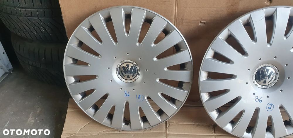 Dekielki kołpaki kapsle komplet 16" VW Passat B6 3C0601147D - 3