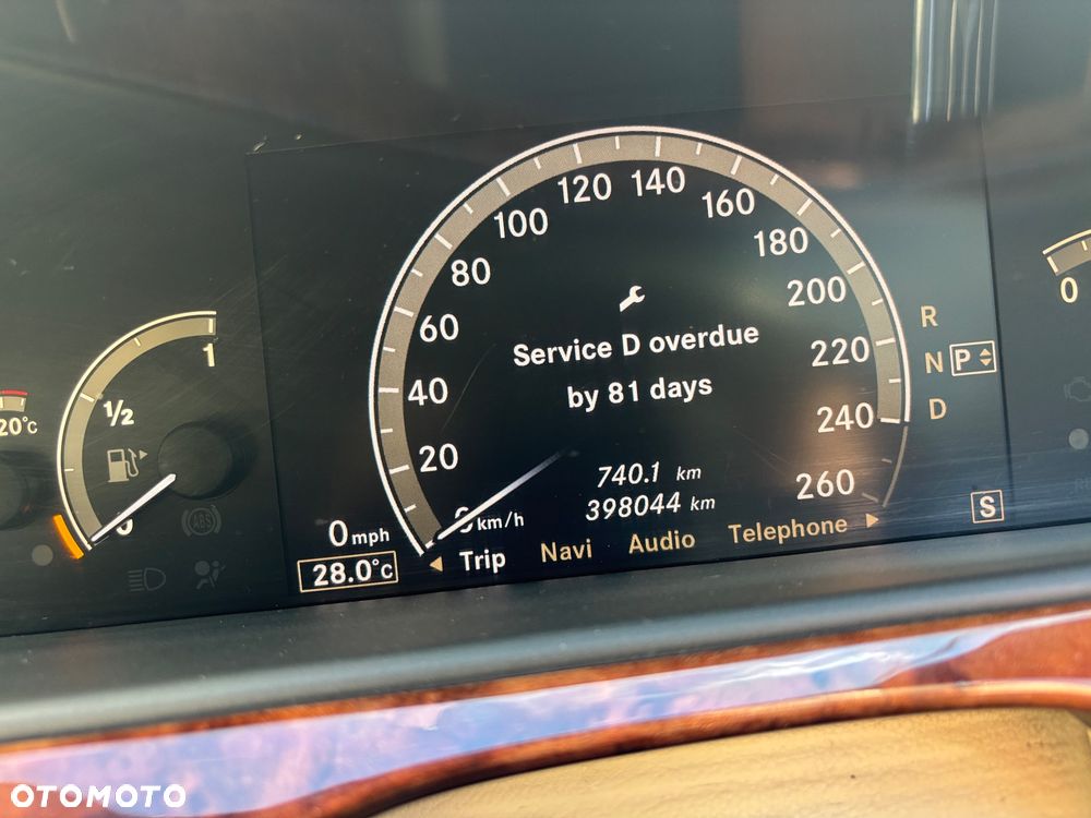 Mercedes-Benz Klasa S 320 CDI 4Matic DPF 7G-TRONIC - 23
